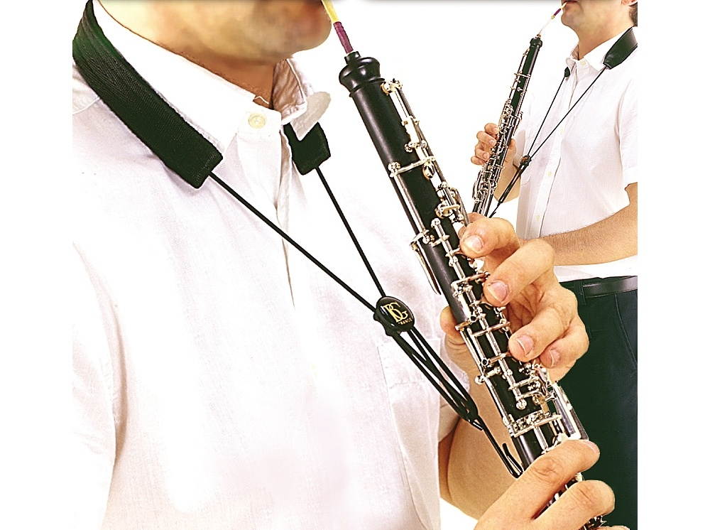 BG Oboe Support Strap With Elastic String