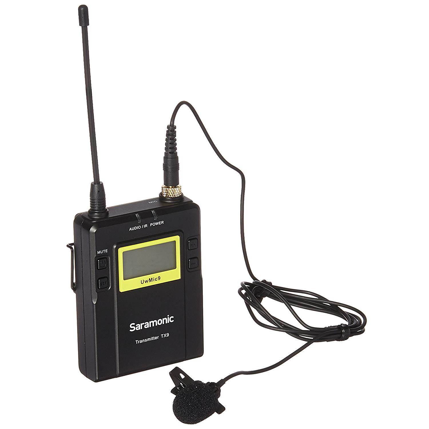 Saramonic UMIC9 TX9 Digital UHF Wireless Bodypack Transmitter with Lavalier Mic