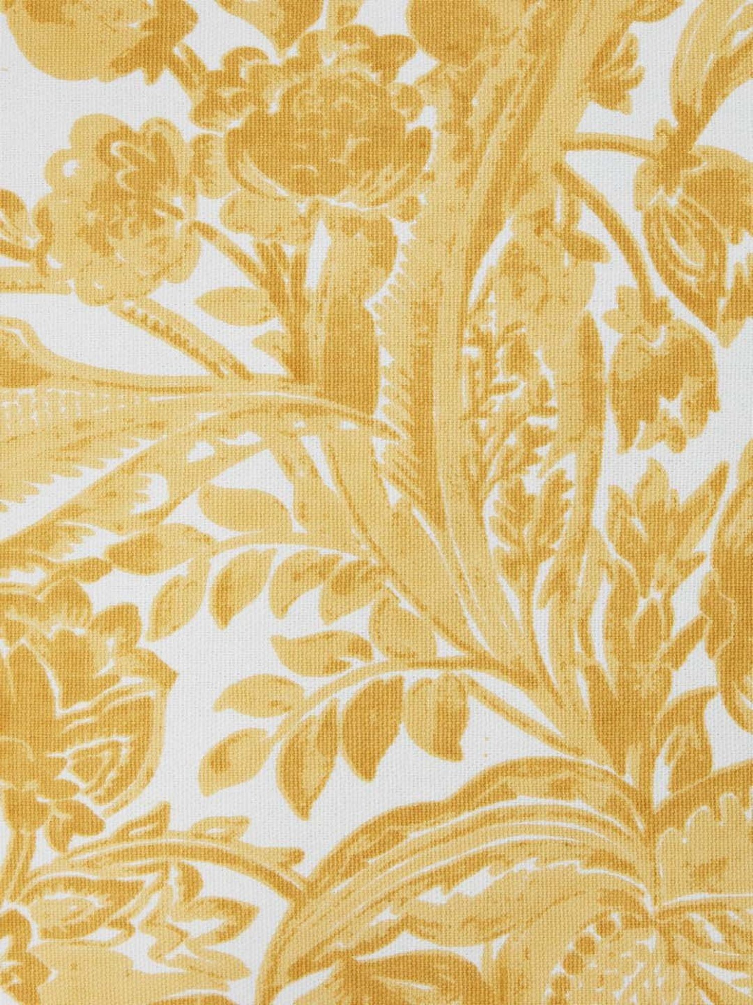 Living Scapes by Pantaloons Yellow Cotton Cushion Cover