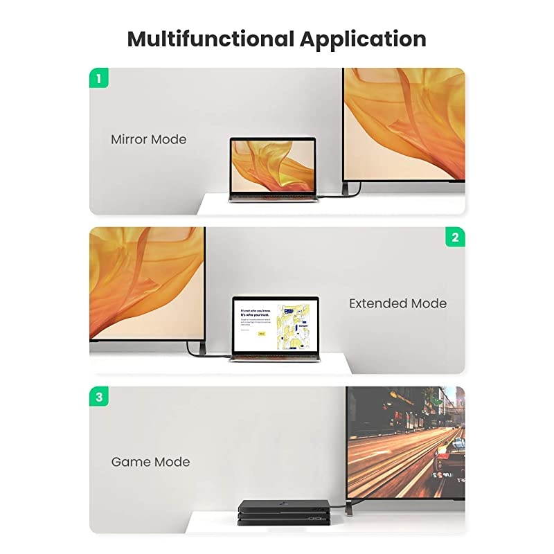 HDMI Cable 4K Braided High Speed HDMI Cord 18Gbps with Ethernet Support 4K 60HZ Compatible for UHD TV Monitor Computer Xbox 360 PS5 PS4 Bluray and More 10FT