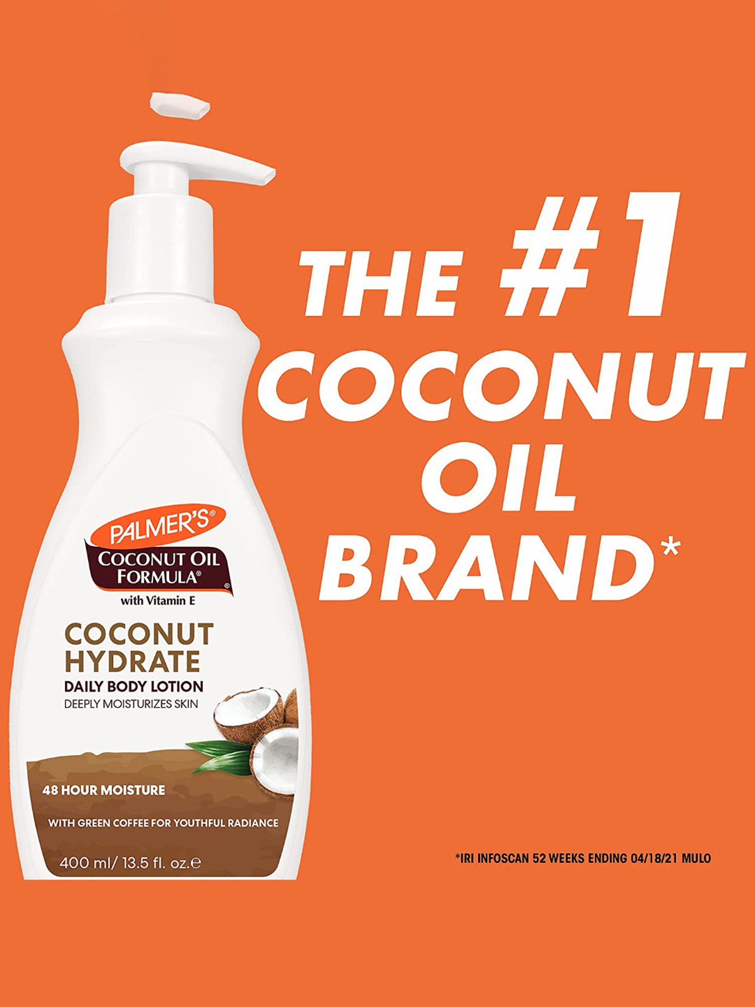 Palmer's Coconut Oil Formula with Vitamin E Coconut Hydrate Daily Body Lotion - 400 ml