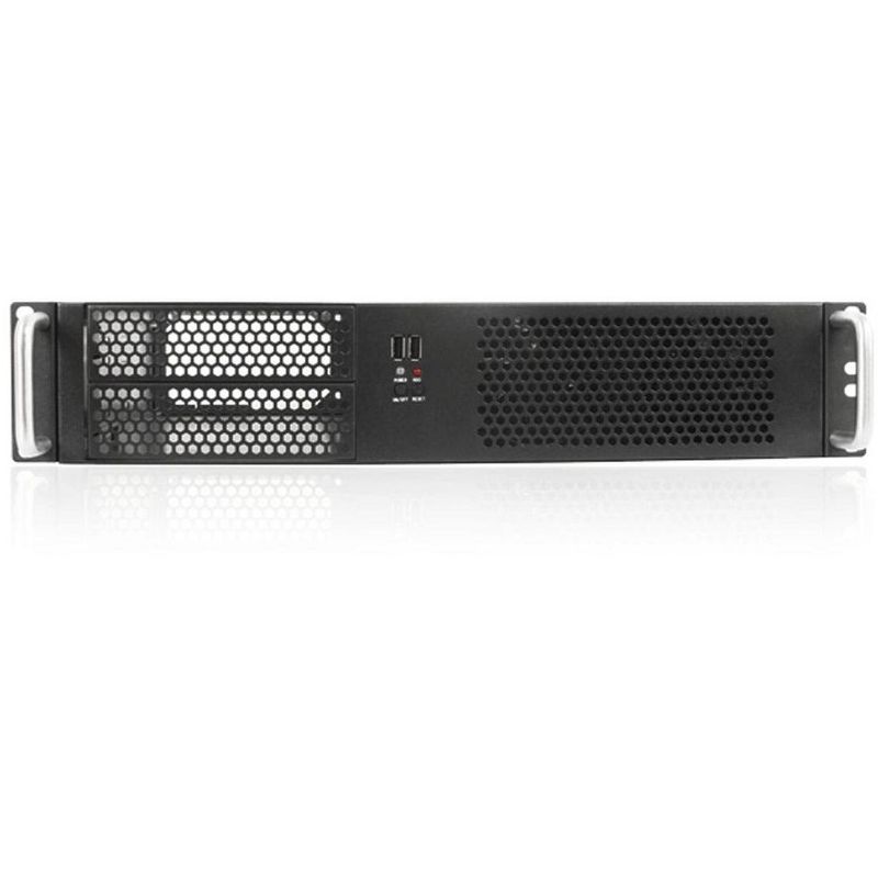 Monoprice 2U Compact Rackmount MicroATX/PS2 Case, 2x 5.25in