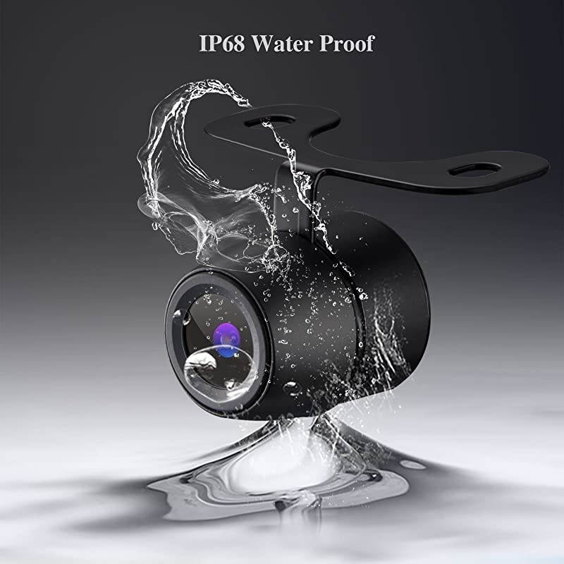 170&deg; Backup Camera Reverse Rear View Night Vision with Parking Lines HD Waterproof Easy Install CMOS Camera  XHD Camera