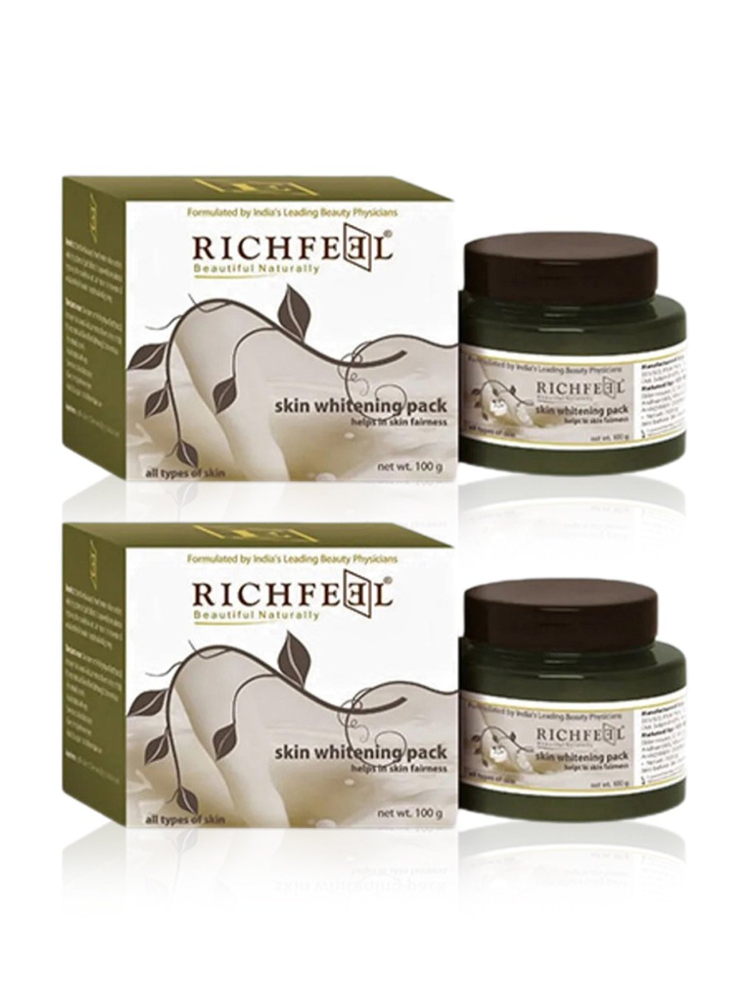 Richfeel Skin Whitening Pack - Pack of 2
