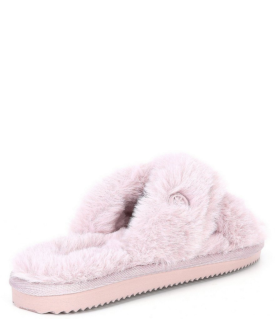 MICHAEL Michael Kors Lala Faux Fur Slippers