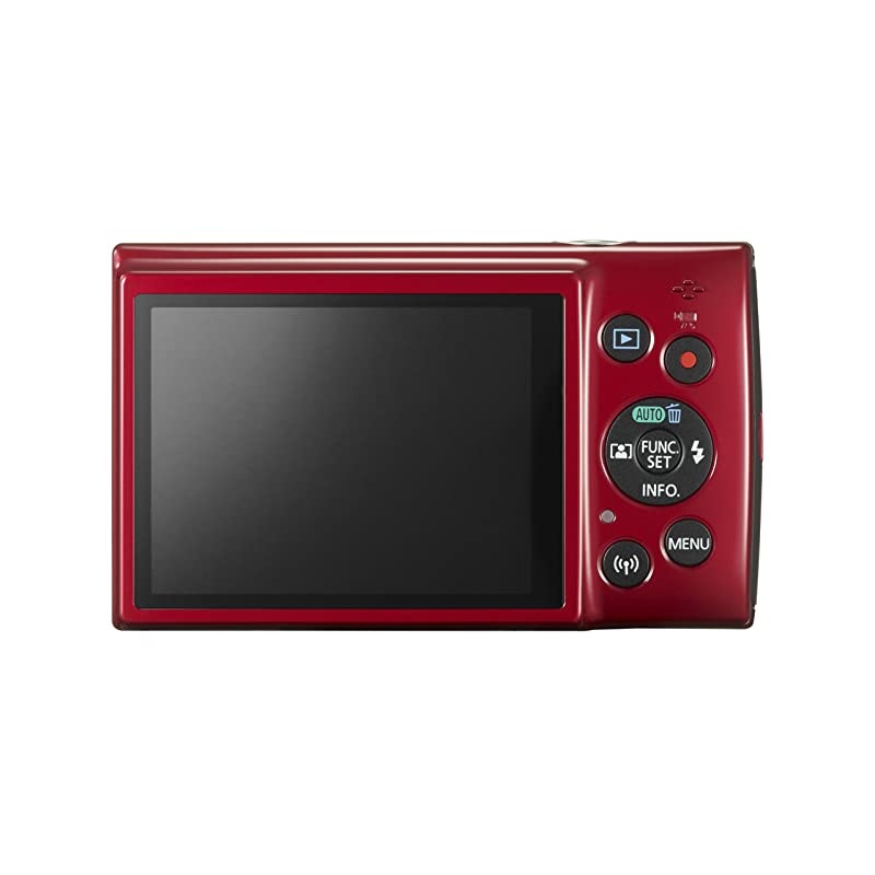 PowerShot ELPH 190 IS Digital Camera (Red) with 10x Optical Zoom and Built-In Wi-Fi