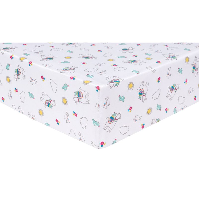 Sammy and Lou Llama Mama Crib Bedding Set - 4pc