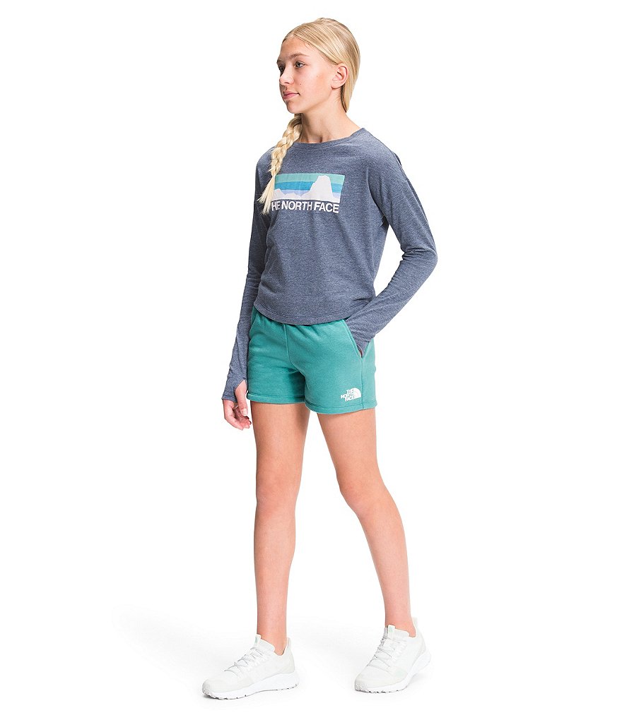 The North Face Little/Big Girls 5-18 Camp Fleece Shorts