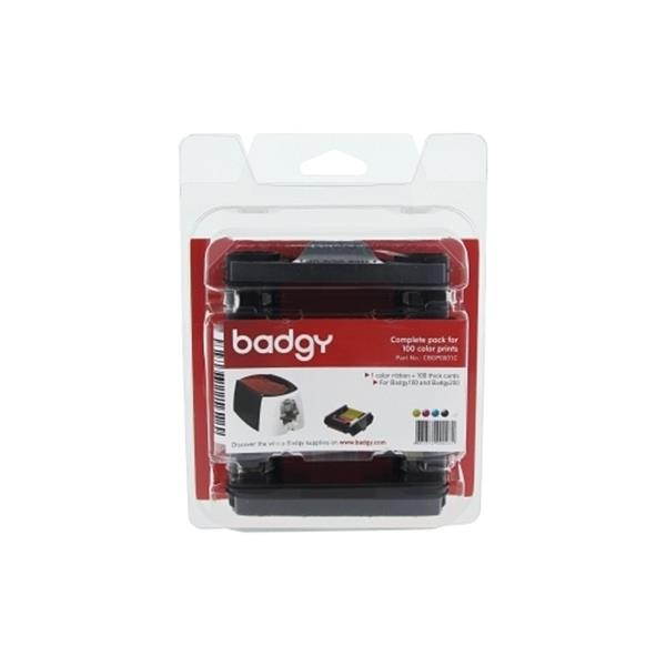 Evolis Ribbon/Card Kit