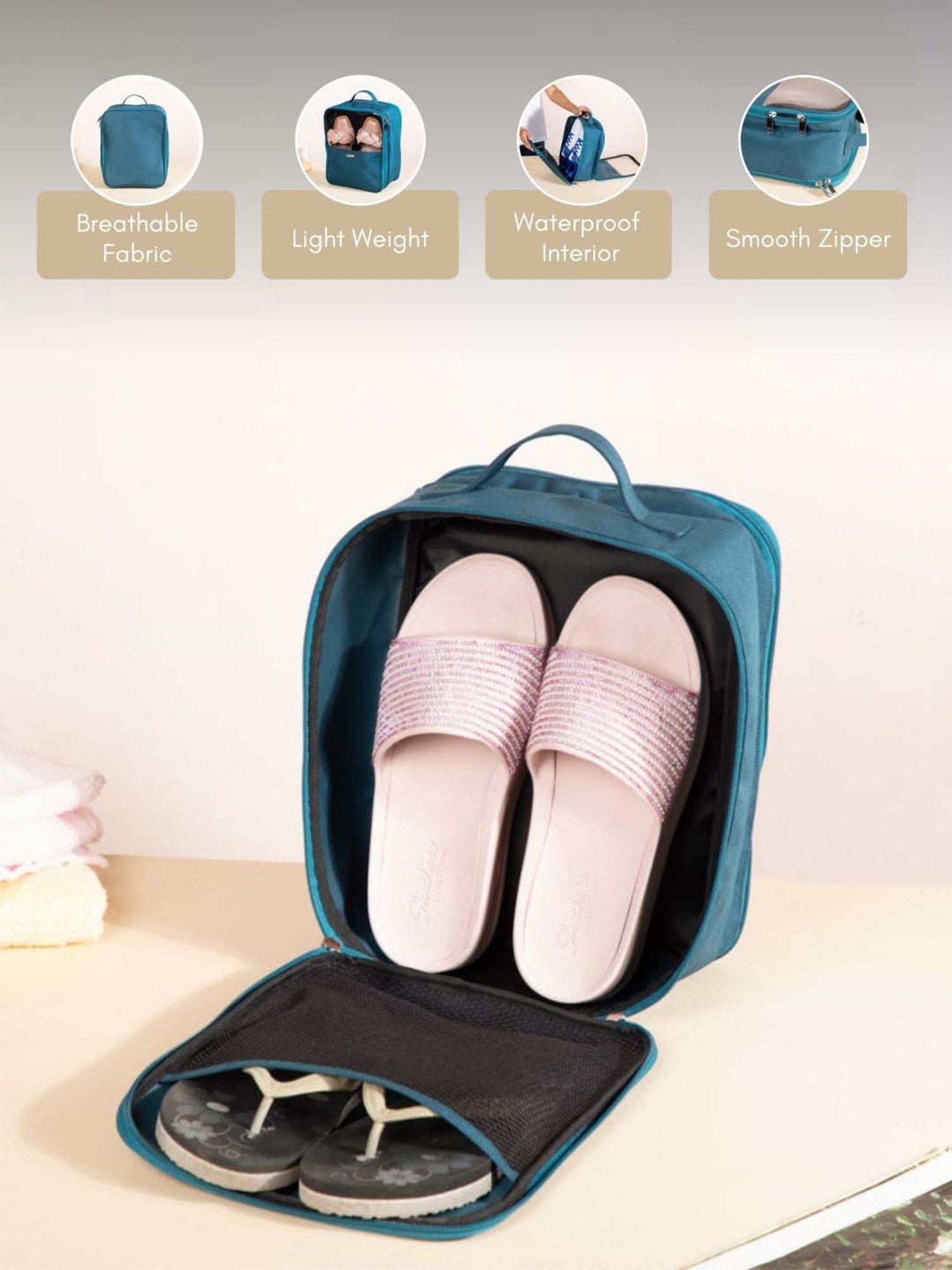 @home Blue Paperback Multipurpose Gift Box