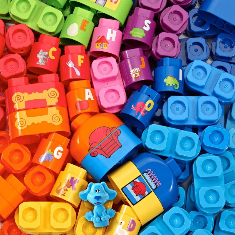 Leapbuilders  Blue's Clues Jumbo Blocks Box 81 pcs