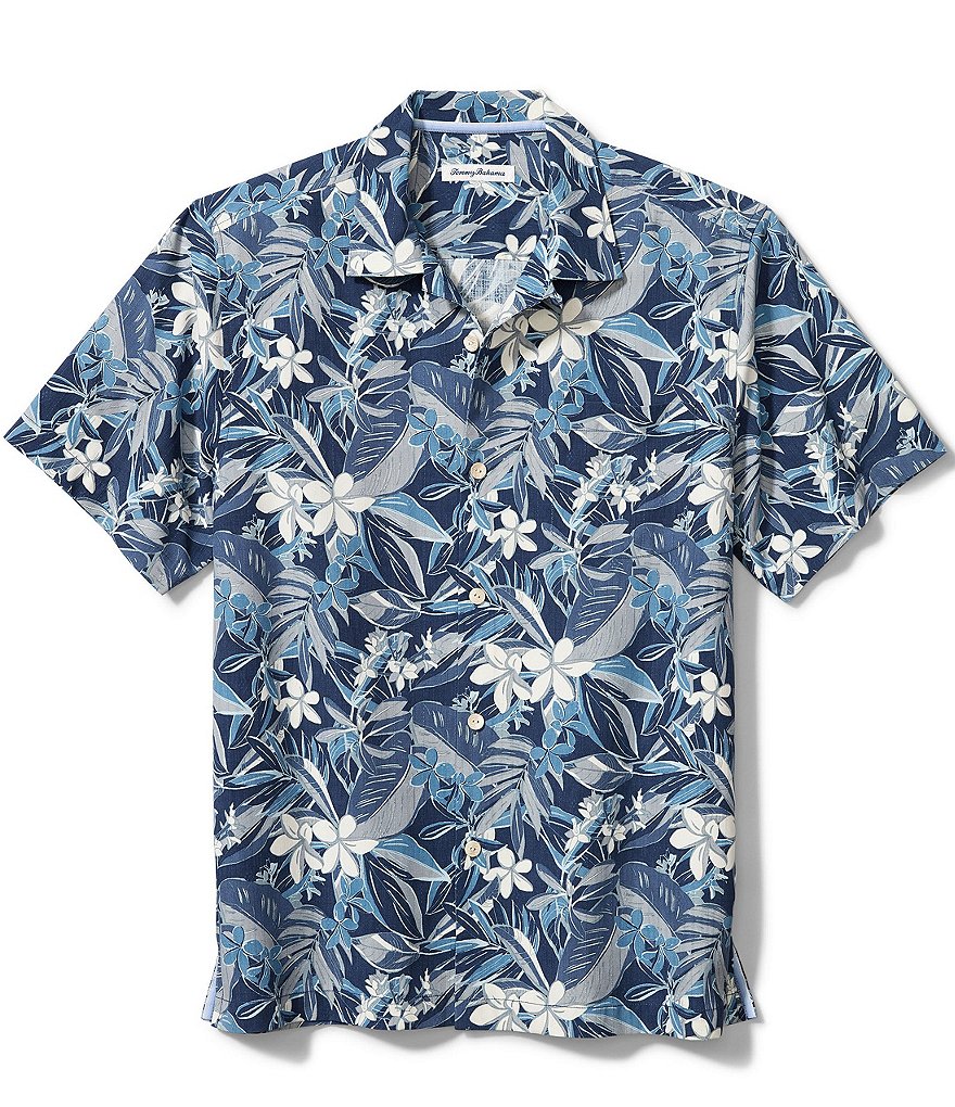 Visconti Big & Tall Abstract Print Long-Sleeve Woven Shirt