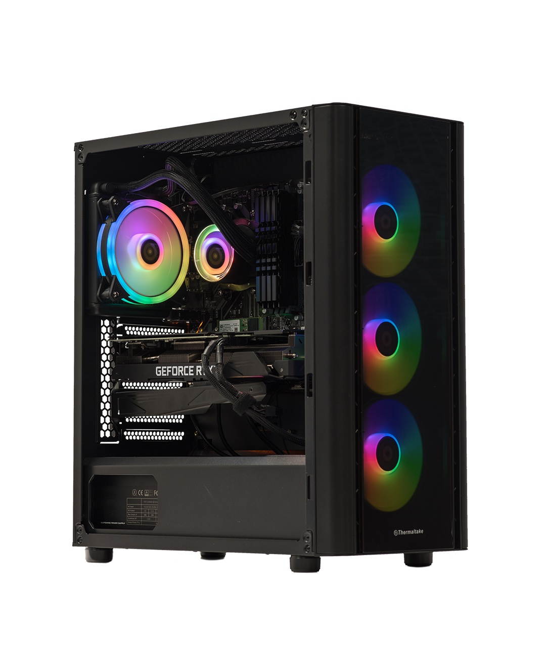 Velztorm Archux Gaming & Entertainment Desktop PC (AMD Ryzen 7 3700X 8-Core, 16GB RAM, 1TB PCIe SSD + 1TB HDD (3.5), NVIDIA RTX 3070, 4xUSB 3.1, 1xUSB 3.0, 2xHDMI, Win 10 Home)