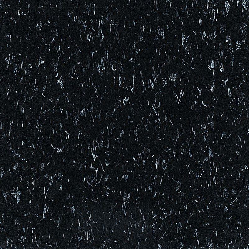 ARMSTRONG FP51910031 Vinyl Composition Tile,45sq.ft,Blk,PK45
