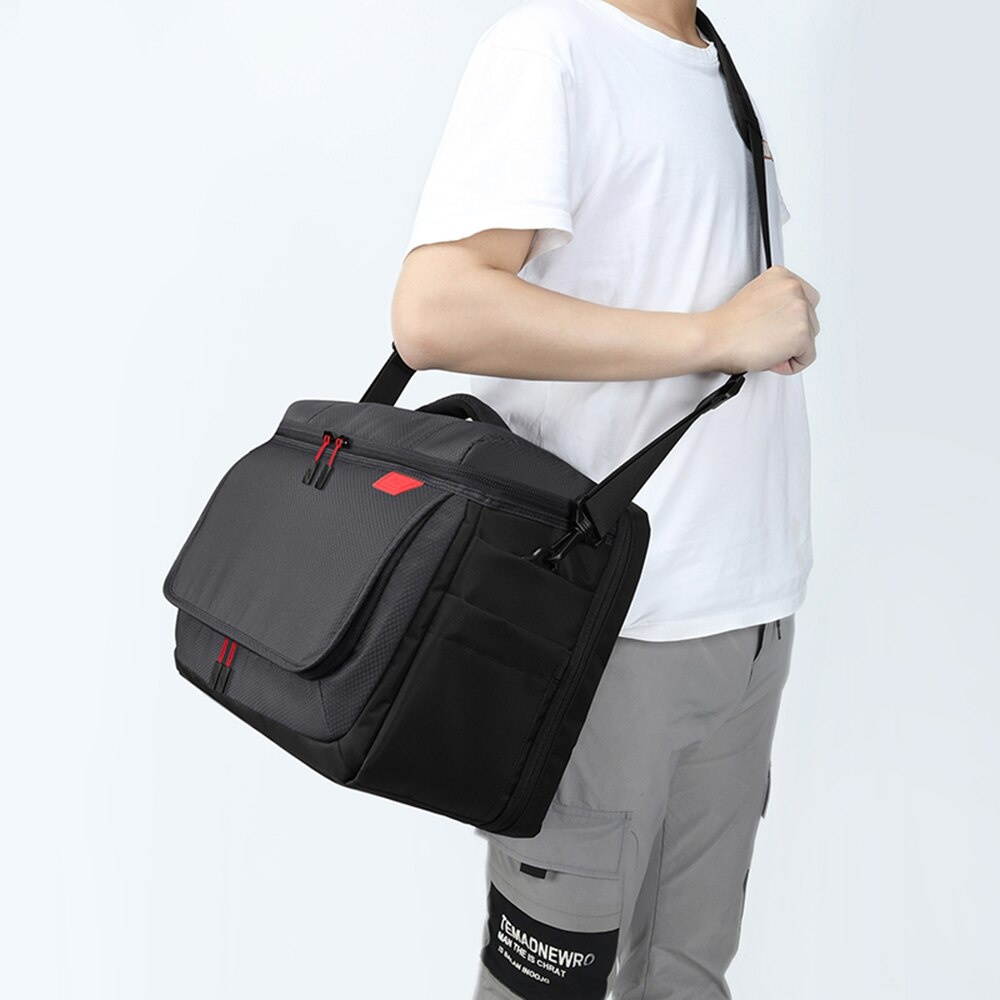 BUBM The Game Console Storage Bag Compatible with PS5 Large Capacity Multi-layer Protection Selection of Fabrics Water Proof