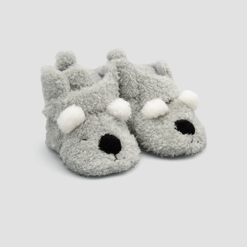 Baby Koala Slippers - Just One You® made by carter's Gray Newborn