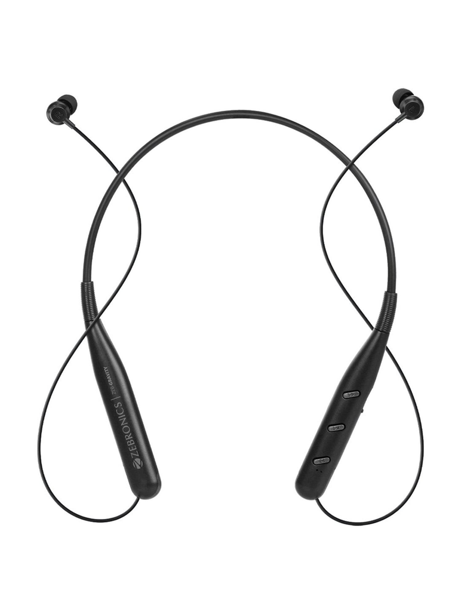 Zebronics Zeb-Gravity Neckband With Mic (Black)