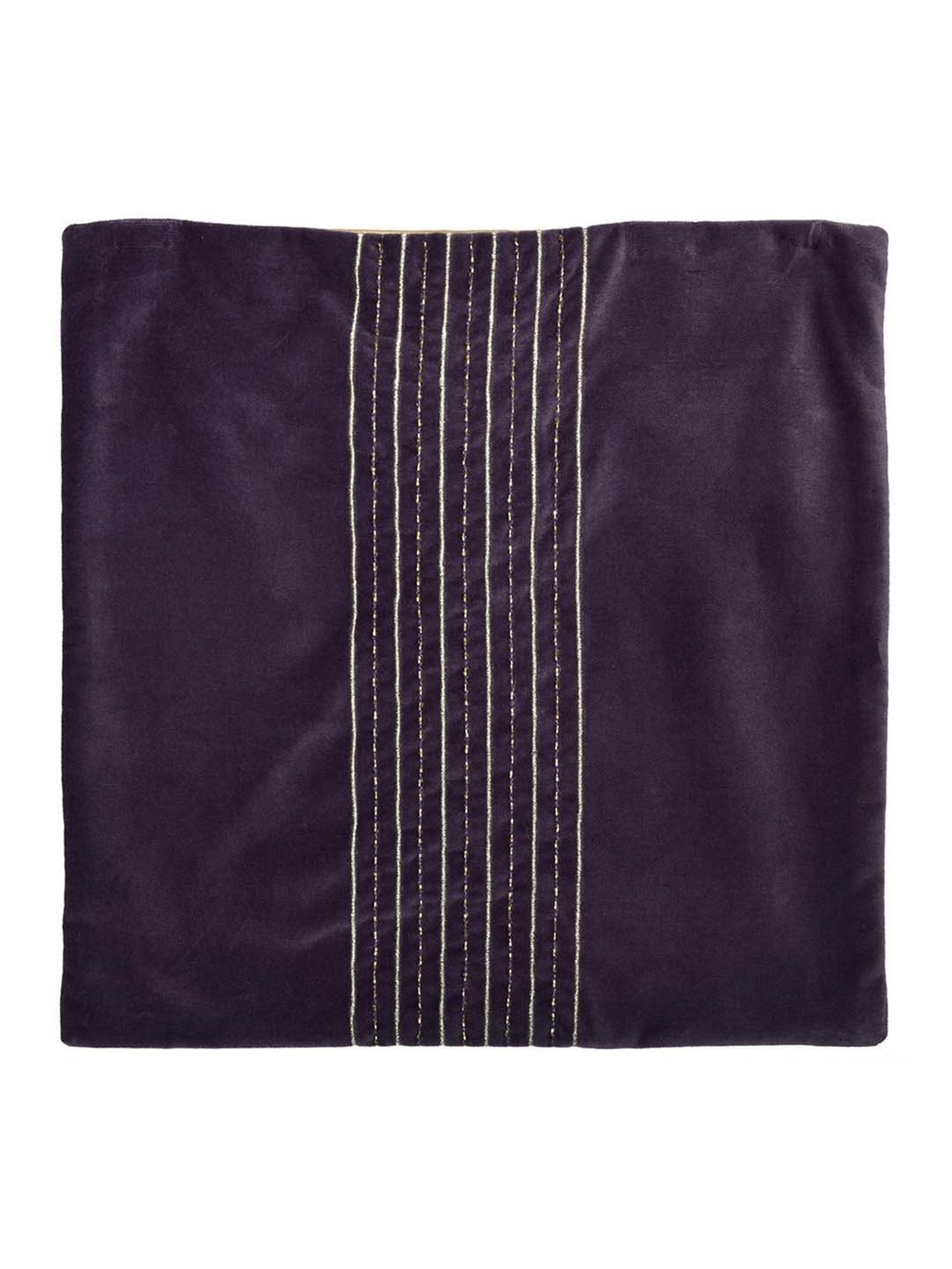 @home Nilkamal Lavender Cotton Cushion Cover