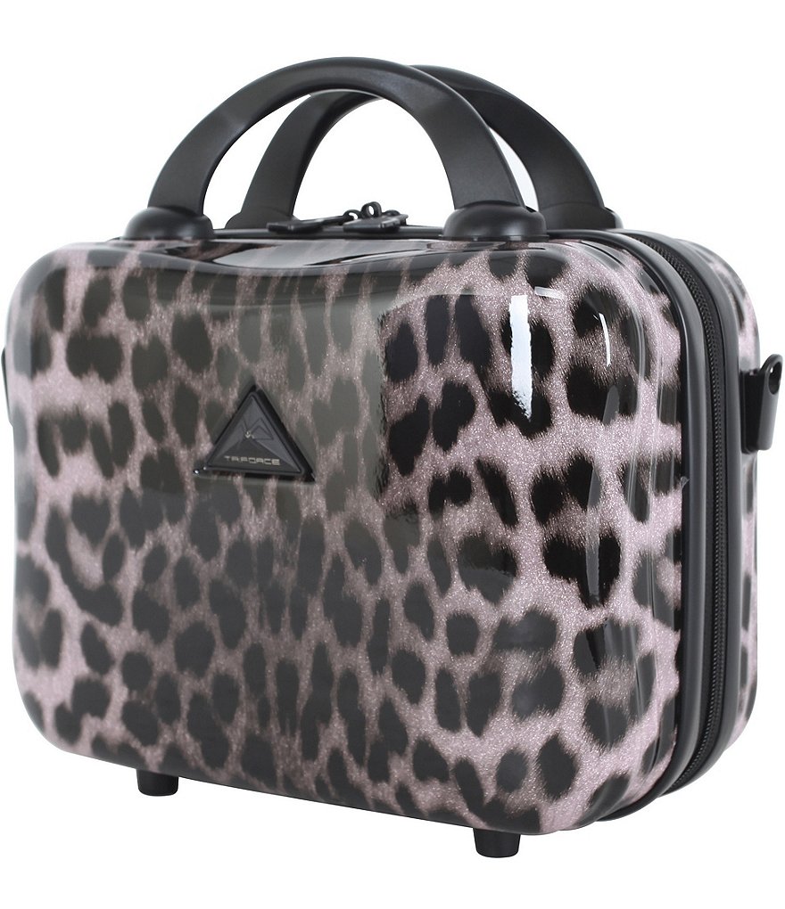 ROYCE New York Leather Large Cosmetic Bag