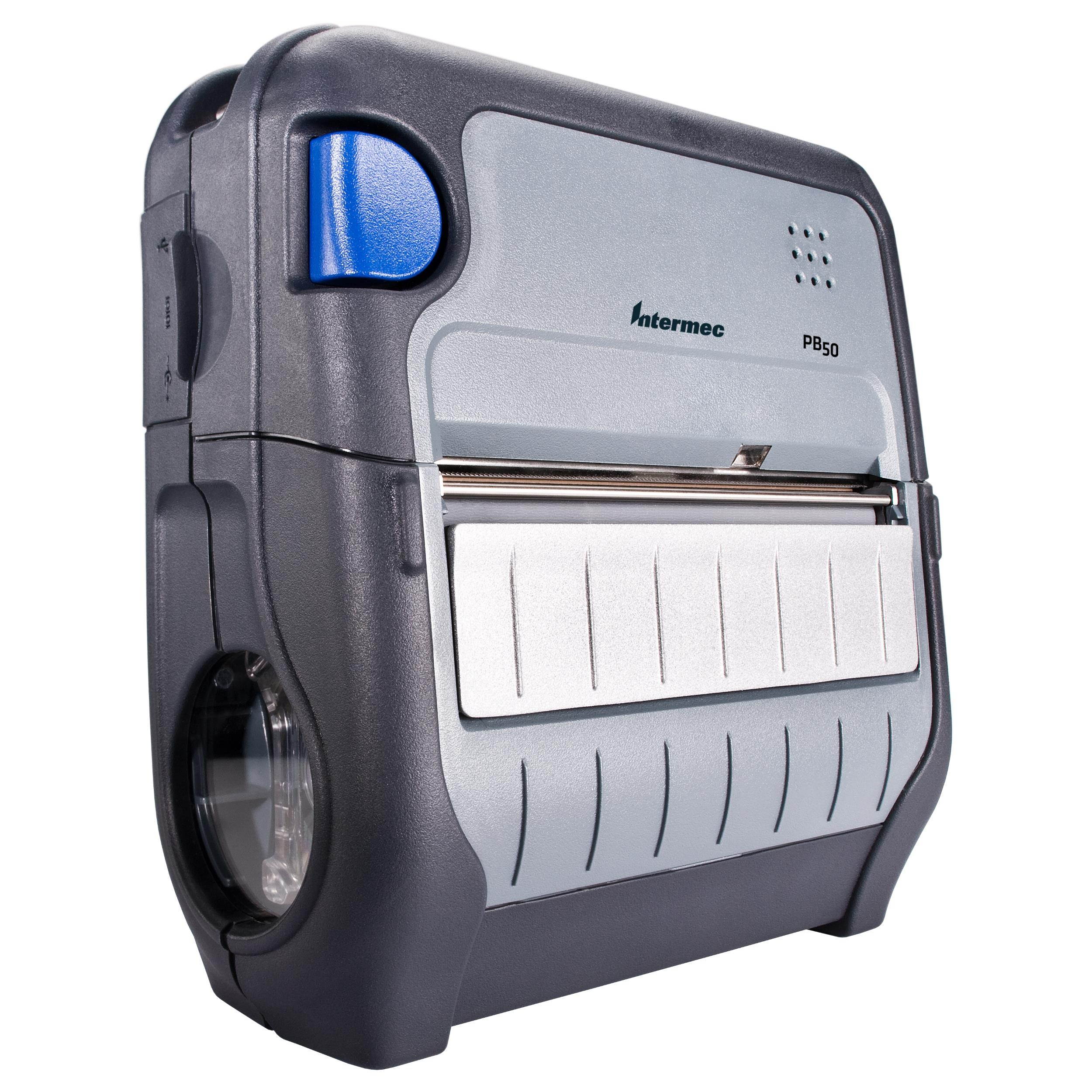 Intermec PB50 Direct Thermal Printer - Monochrome - Portable - Label Print