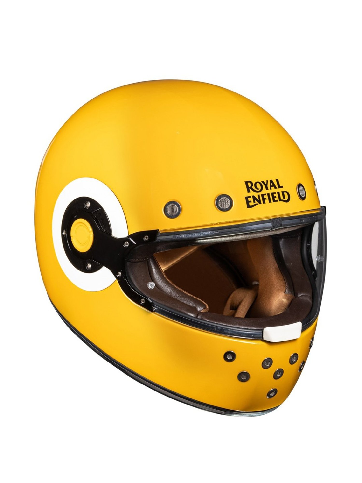 Royal Enfield NH44 - J1D Full Face Helmet Gloss GT Yellow M
