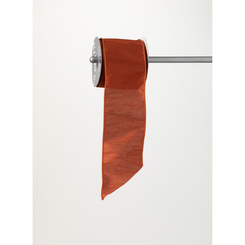 Sullivans 30'L Dupion Silk Ribbon 360"L Brown