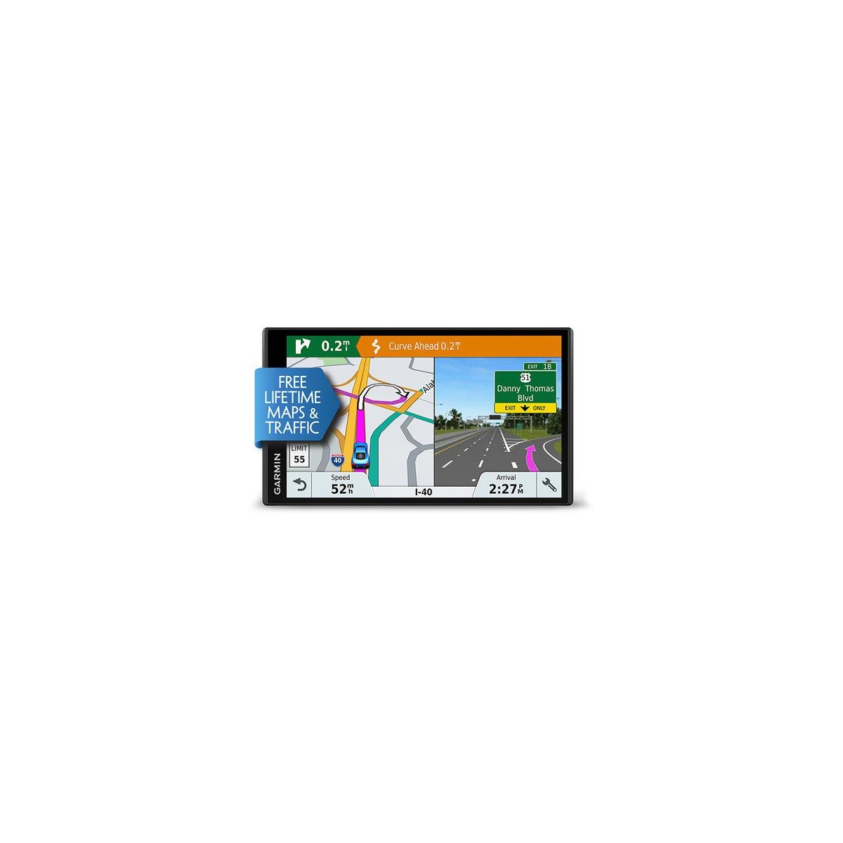 Garmin DriveSmart 61 LMT-S, 6.95 GPS Navigator, Free Map & Traffic Updates