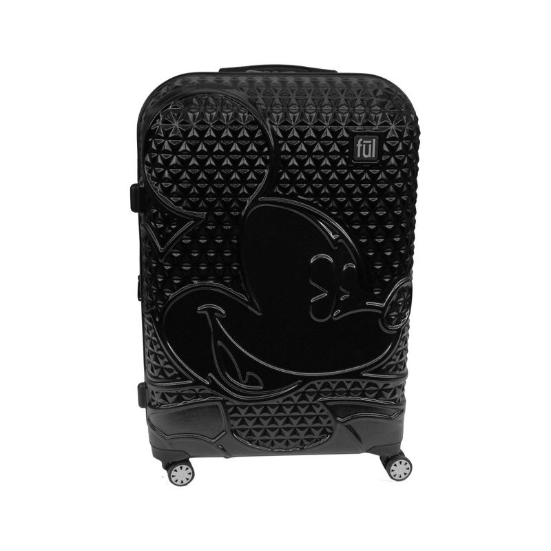 American Tourister 29'' Axion Checked Softside Suitcase - Black