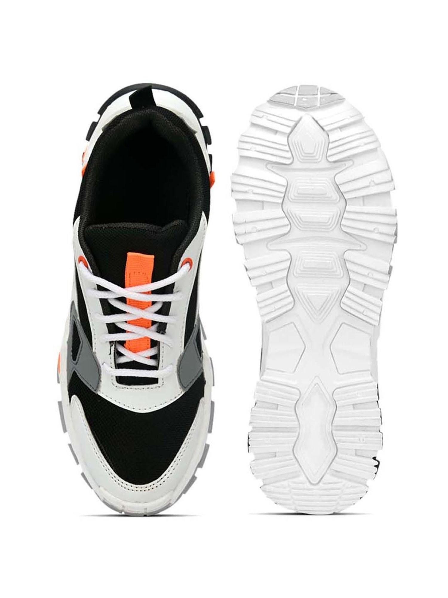 Giorgio Men's White & Black Casual Sneakers