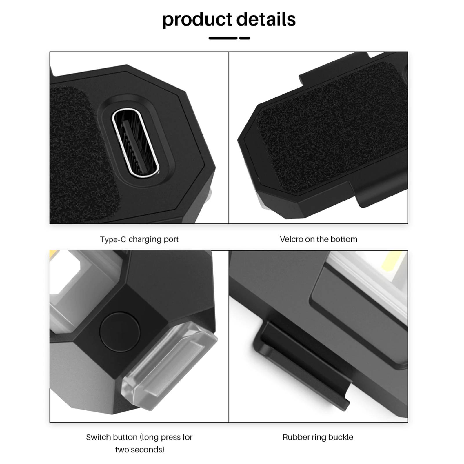 Ulanzi Drone Strobe Flashing Light 3 Colors Slow Fast Flashing Anti-collision Light with Built-in Battery for DJI Mavic AIR 2