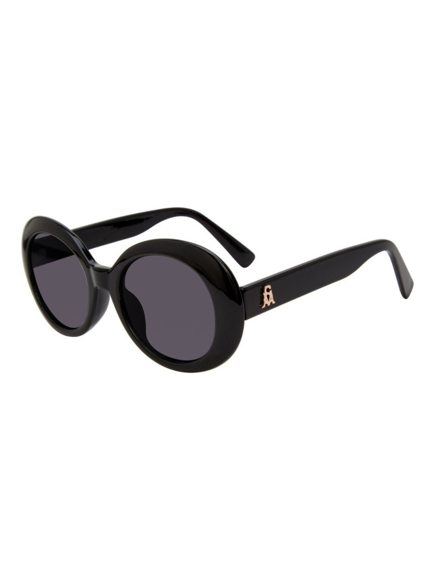 STEVE MADDEN Grey Round UV Protection Sunglasses for Women