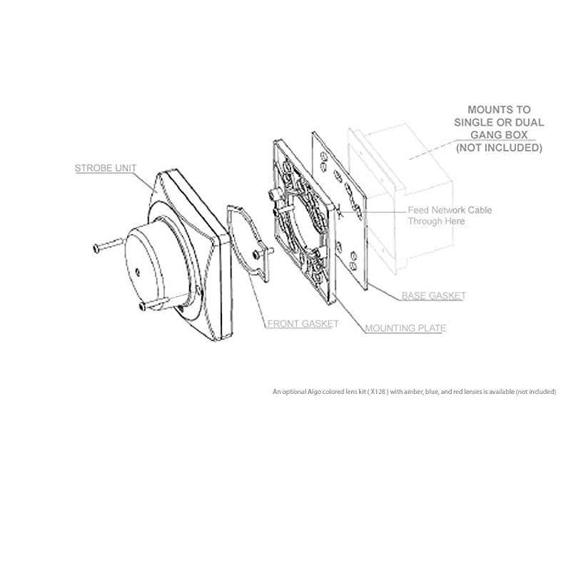 8128 IP Strobe Light for VoIP Notification & SIP Alerting
