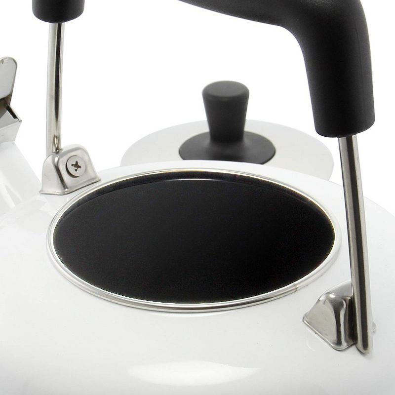 Chantal 1.4qt Freida Teakettle - White