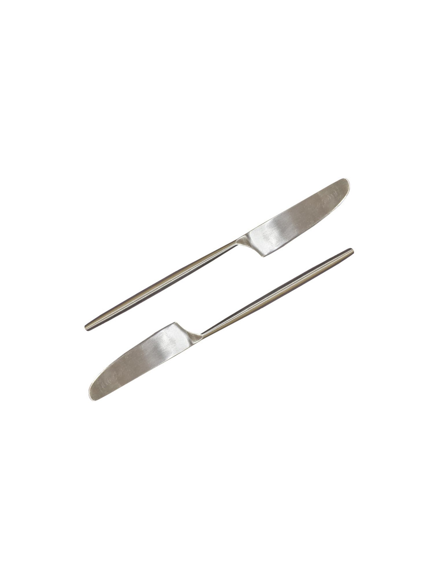 Ambi Handcrafted Steel Dining Knife - Set Of 4 - Matt Finish