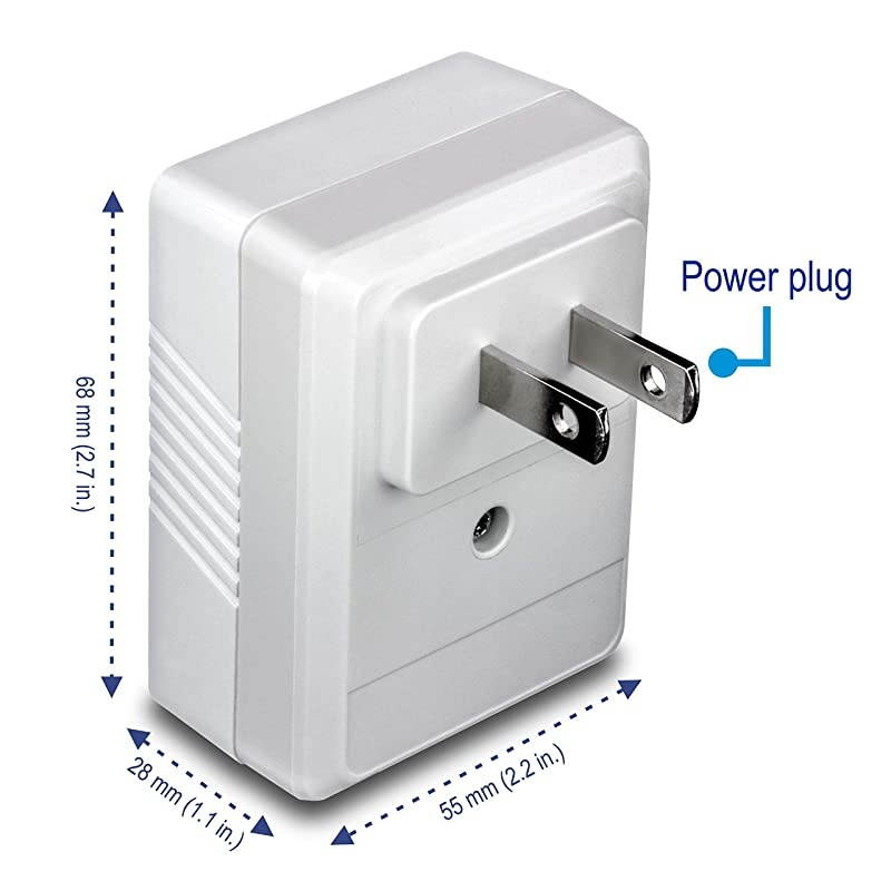 Powerline 500 AV Nano Adapter, TPL-406E, Includes 1 x TPL-406E Adapter, Cross Compatible with Powerline 600/500/200,Windows 10, 8.1, 8, 7, Vista, XP, Ethernet Port, Plug & Play Install White