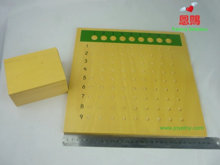 5025division Board   montessori materials set home school educational earning toys for children wooden toys