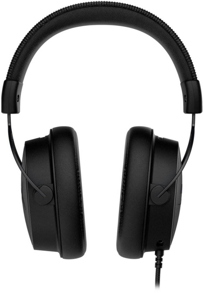 HyperX Cloud Alpha S - PC Gaming Headset, 7.1 Surround Sound, Adjustable Bass, Dual Chamber Drivers, Breathable Leatherette, Memory Foam, and Noise Cancelling Microphone - Blackout (HX-HSCAS-BK/WW)