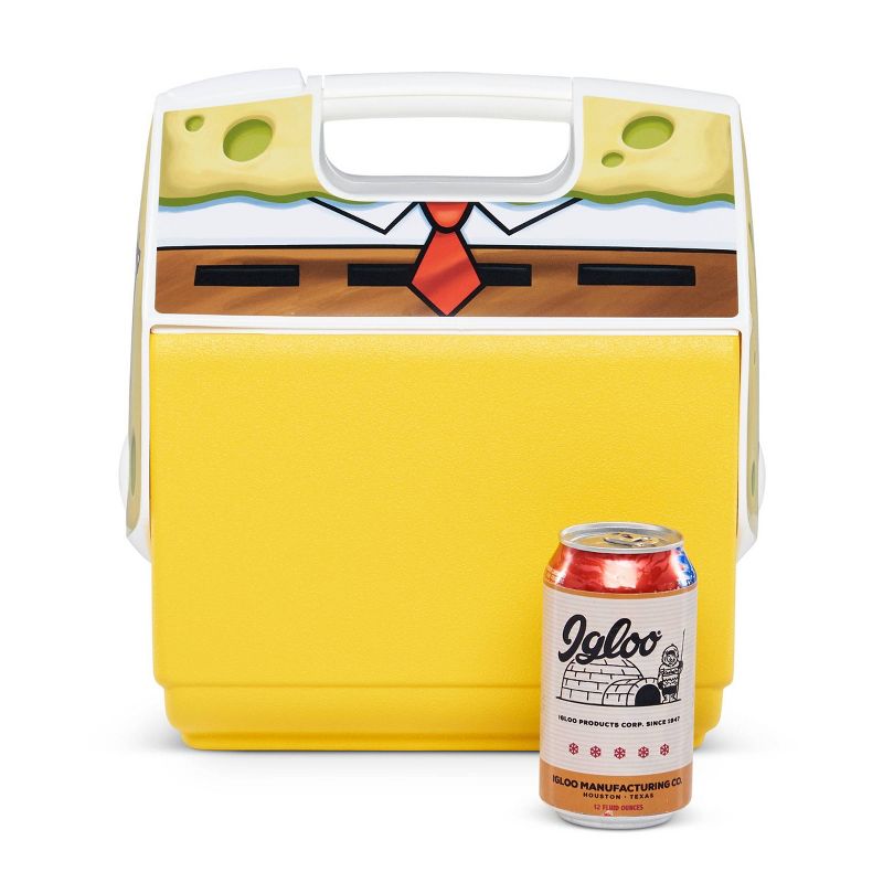 Igloo Playmate Pal Nickelodeon SpongeBob Squarepants 7qt Portable Cooler