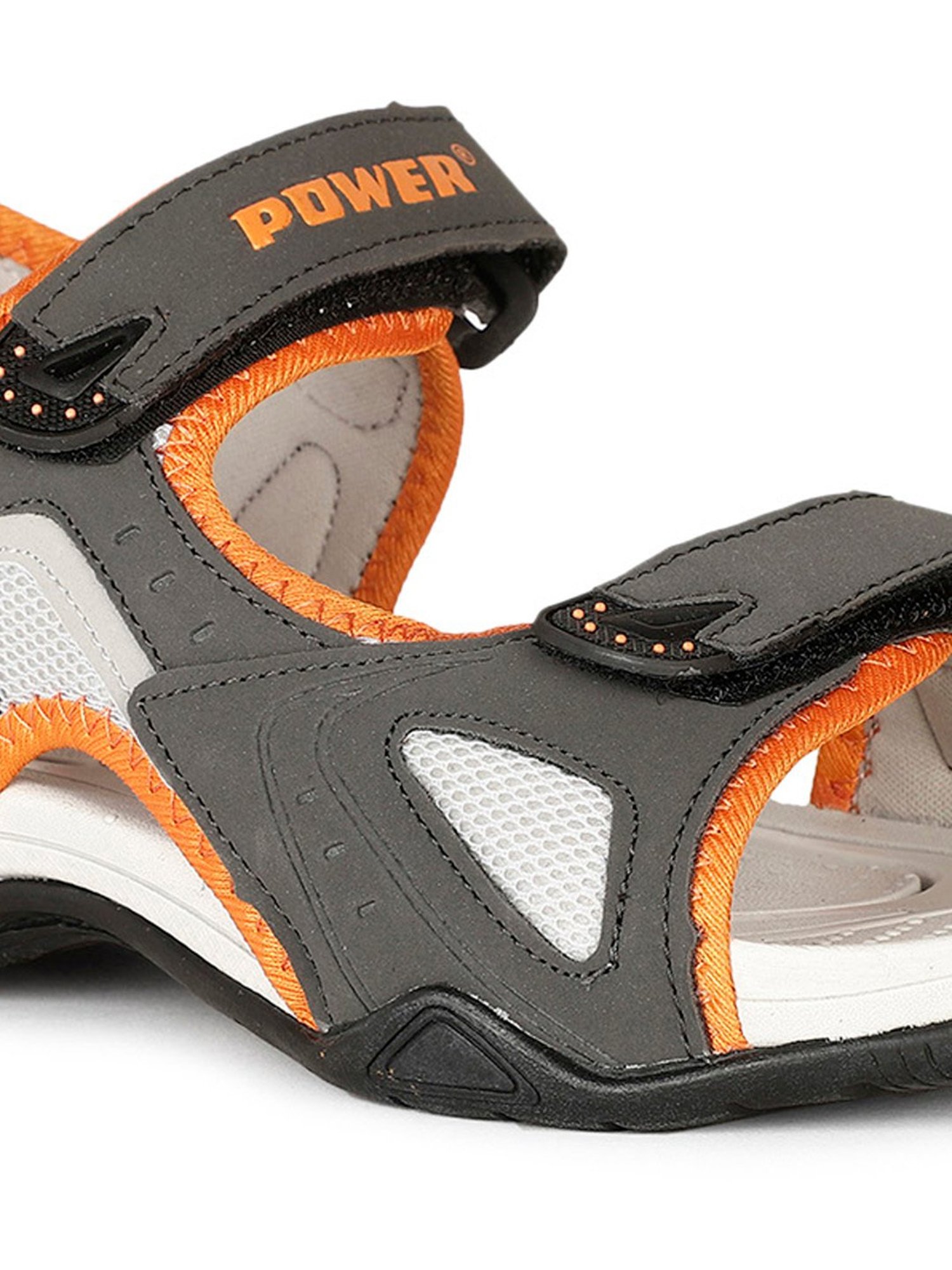 Power by Bata Men's Grey Floater Sandals