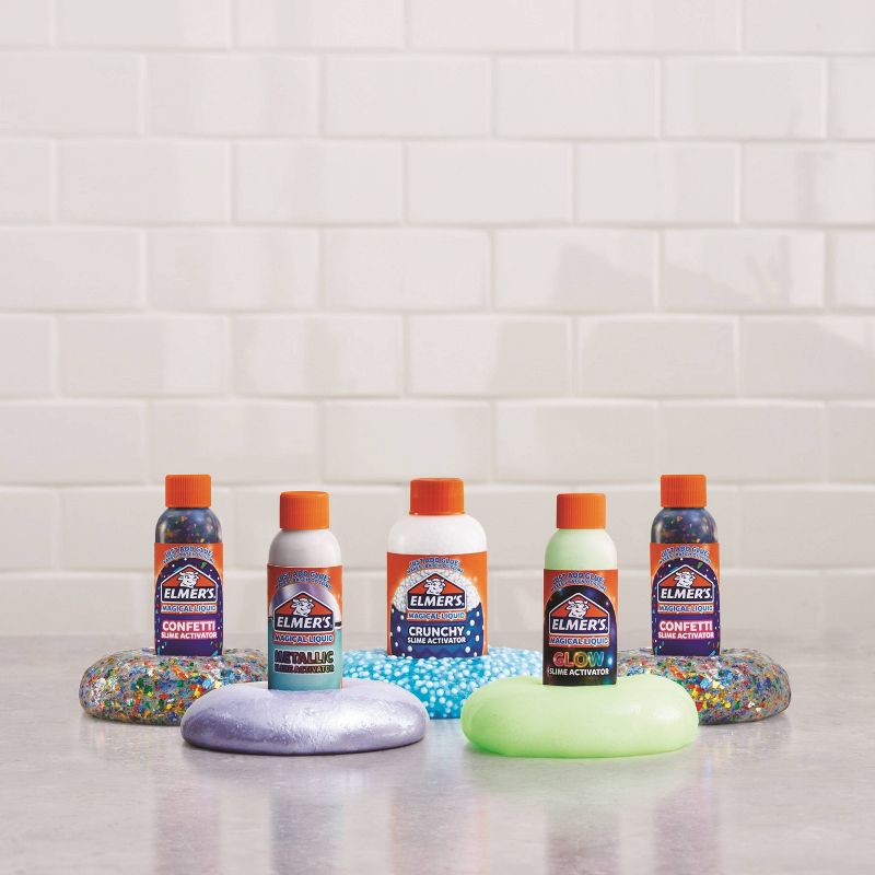 Elmer's 5pc Slime Activator Variety Pack with Magical Glue