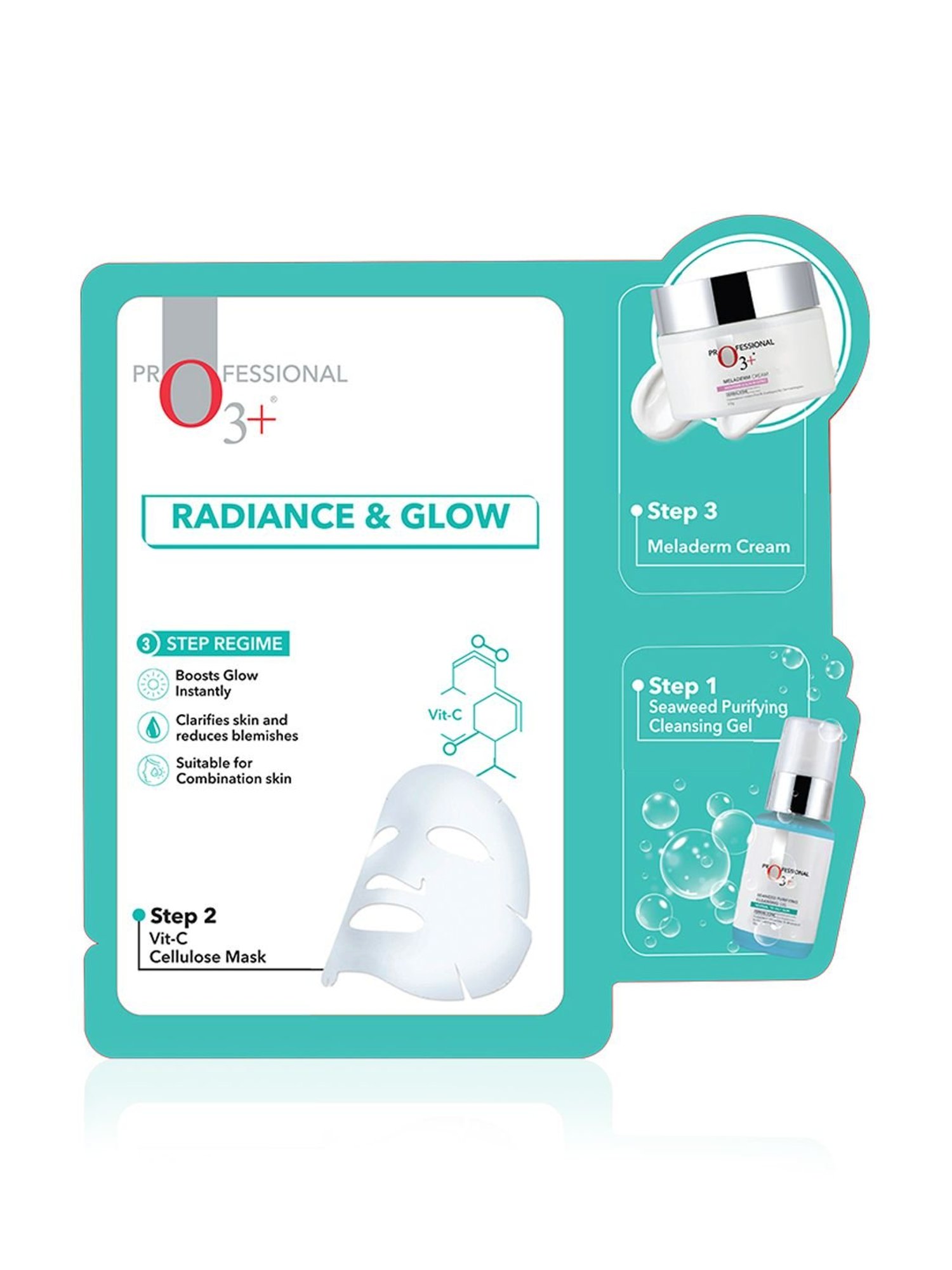 O3+ Radiance & Glow D-tan Pack Of 3 - 29 gm