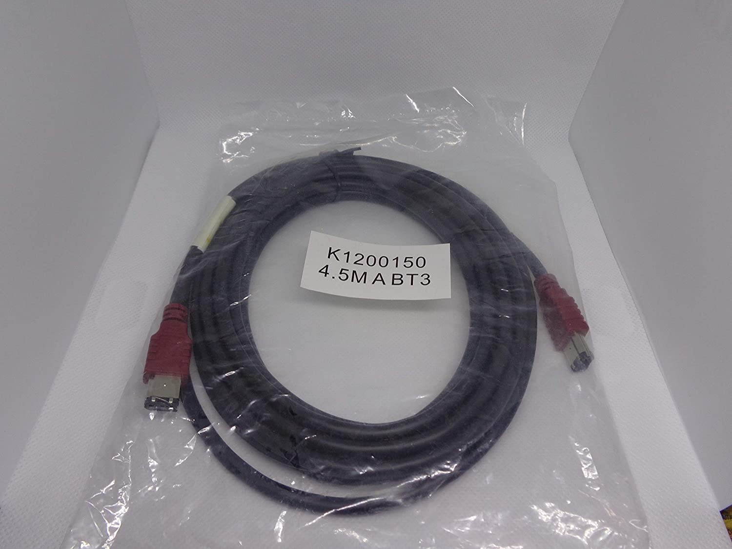 15ft (4.5m) Firewire Cable IEEE 1394A 400 MBps Industrial Grade Quad-Shield 6pin Male to 6pin Male Black