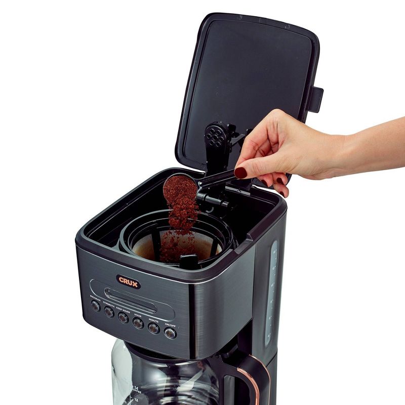 Crux 14 Cup Programmable Coffee Maker - CRX14808