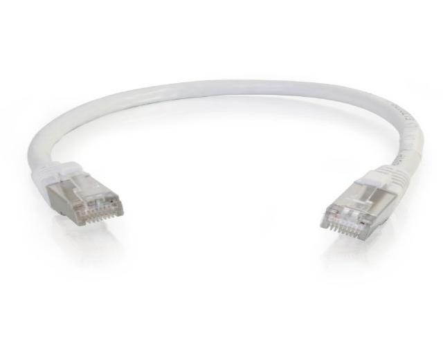 C2g C2g 9ft Cat6 Snagless Shielded (stp) Network Patch Cable - White