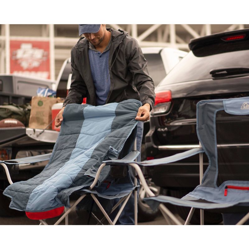 Mac Sports Beach Day Foldable Chaise Lounge Chair & Integrated Pull Cart Combo