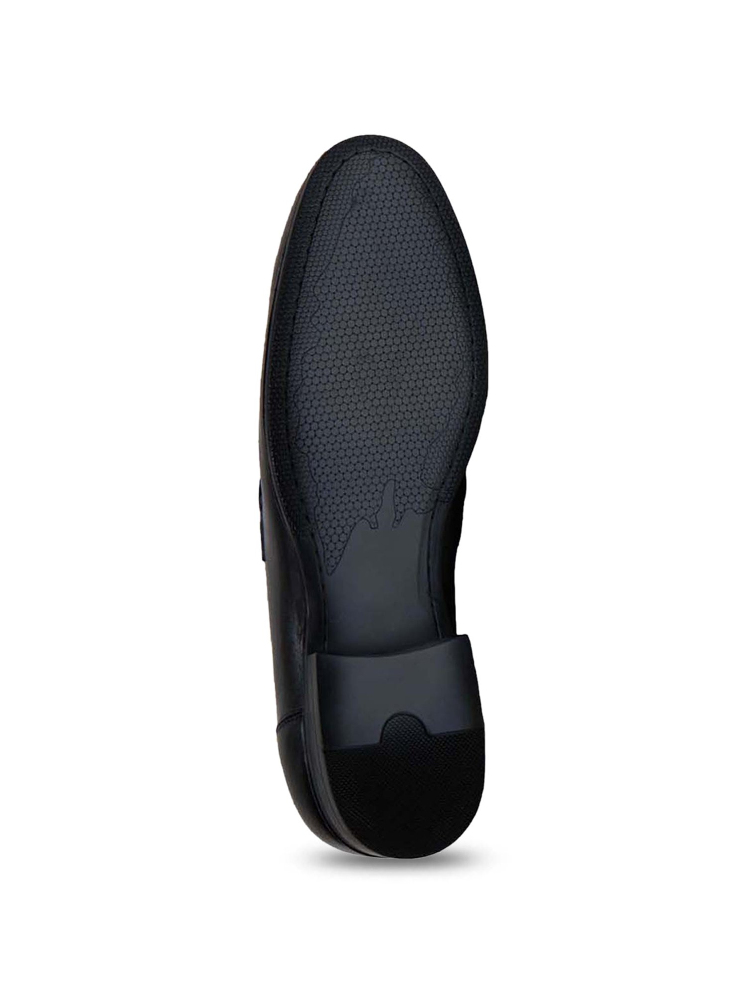 Ezok Men's Black Casual Loafers