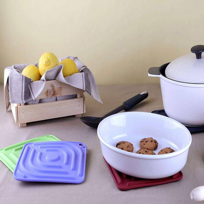 Cookduo Grab & Grip Pot Holder/Trivet - Red