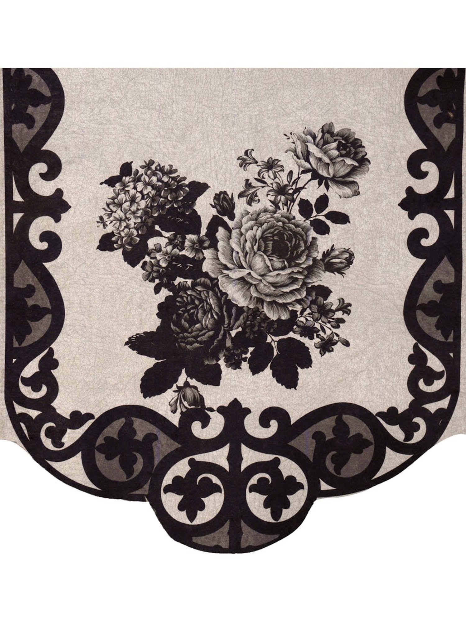 Romee Beige Polyester Floral Sofa Covers