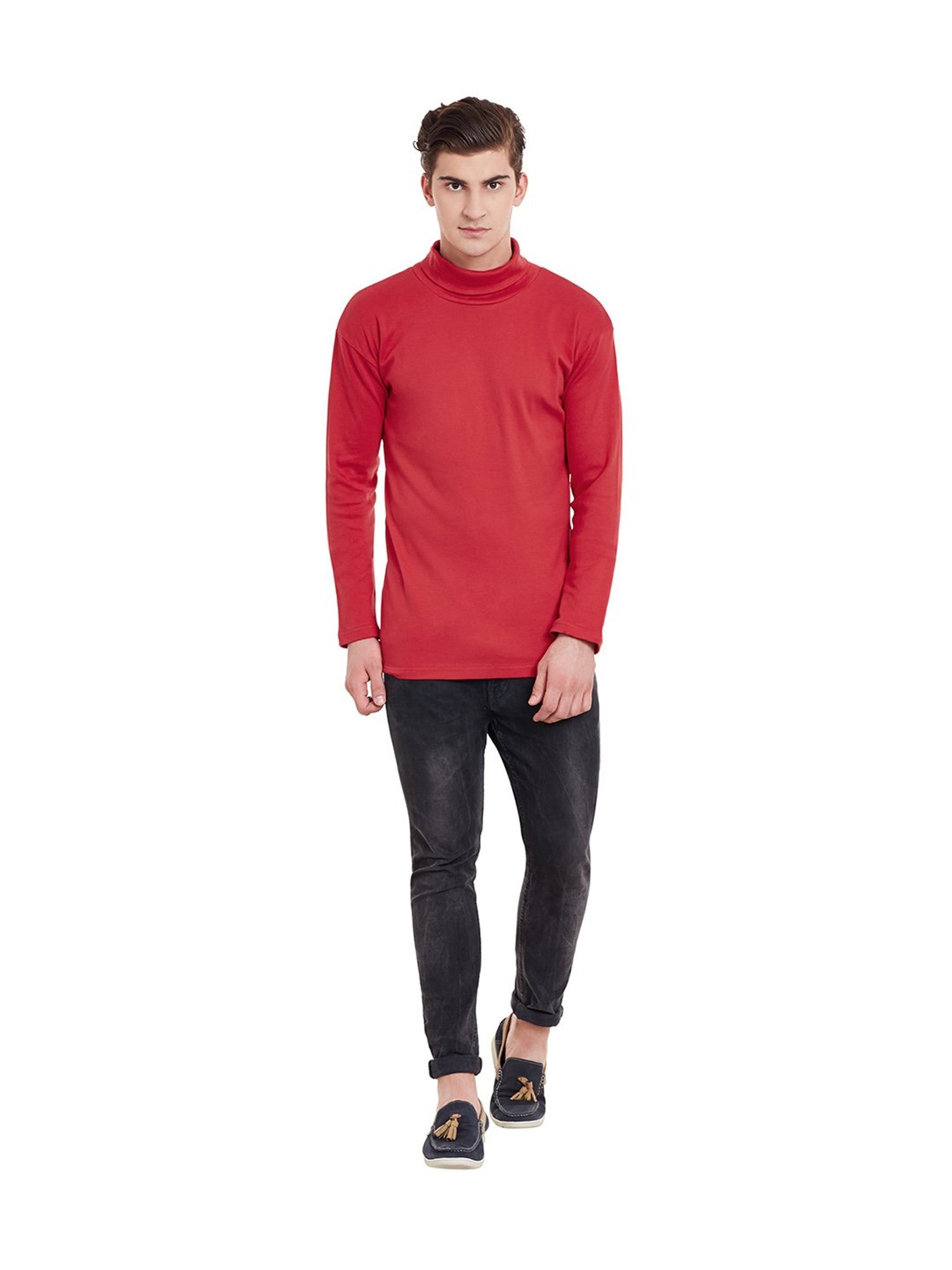 Hypernation Red Cotton T-Shirt