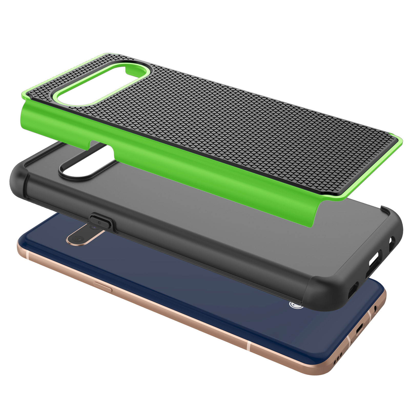 Moshi Vitros Clear Case for iPhone 11 - For Apple iPhone 11 Smartphone - Clear, Raven Black - High Gloss